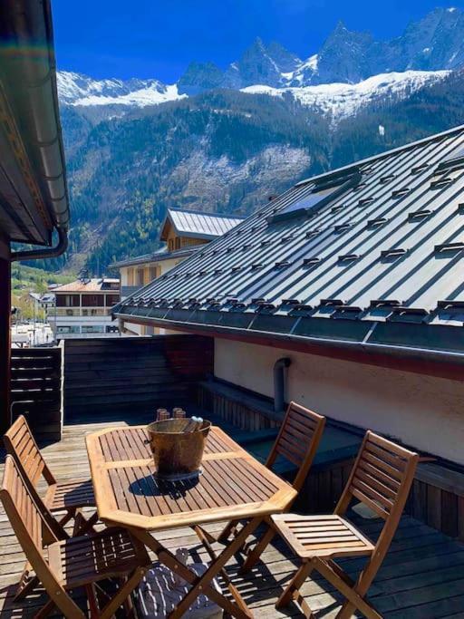 90M2 Hypercentre, Terrace, Next To Ski Lift Шамони Экстерьер фото