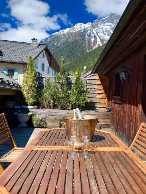 90M2 Hypercentre, Terrace, Next To Ski Lift Шамони Экстерьер фото